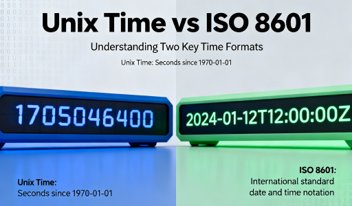 Unix Time vs. ISO 8601: When to Use Which?
